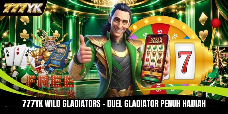 777YK Wild Gladiators - Duel Gladiator Penuh Hadiah