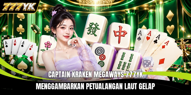 Captain Kraken Megaways 777YK menggambarkan petualangan laut gelap