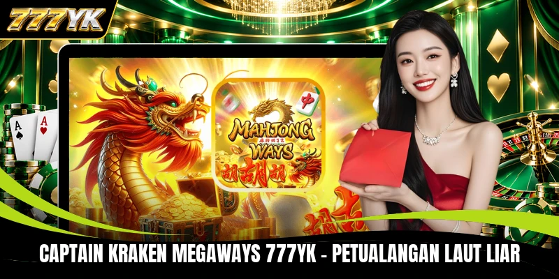 Captain Kraken Megaways 777YK - Petualangan Laut Liar