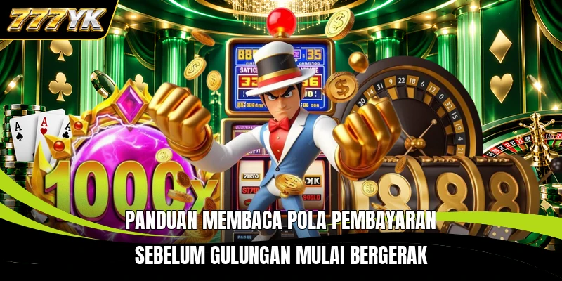 Panduan membaca pola pembayaran sebelum gulungan mulai bergerak